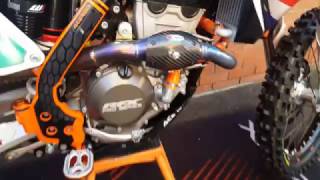 2016 KTM 250 SXF SXF FMF 41 Titanium Exhaust at 25 Hours [upl. by Kruse]