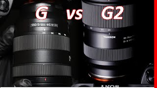 Tamron 2875mm f28 G2 vs Sony 24105mm f4 G [upl. by Boothe]