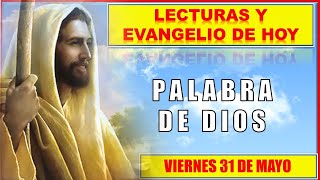 PALABRA DE DIOS Para Hoy  LECTURAS Y EVANGELIO DE HOY VIERNES 31 DE MAYO 2024  Buen Pastor Radio [upl. by Irac]