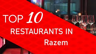 Top 10 best Restaurants in Razem Albania [upl. by Boorer971]