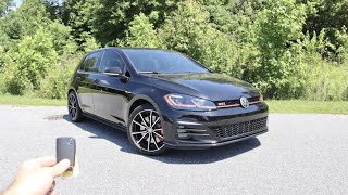 2021 Volkswagen Golf GTI Autobahn Start Up Test Drive Walkaround and Review [upl. by Idnahs]