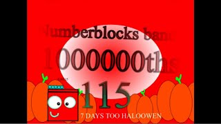 Numberblocks band millionths 115 [upl. by Nemajneb205]