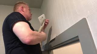 How To Patch Over and Fix a Bad Wallpaper Seam  Spencer Colgan [upl. by Dulcea139]