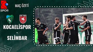 KOCAELİSPOR  SELİMBAR HAZIRLIK MAÇI ÖZETİ [upl. by Neeli]