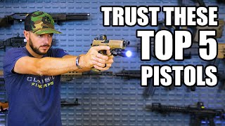 Top 5 Handguns For Home Defense [upl. by Etteoj198]