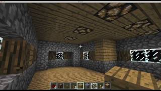 MineCraft 12 RedStone Lamp House Lighting [upl. by Halliday]