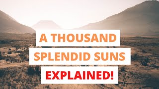 A Thousand Splendid Suns  Book Summary  Khaled Hosseini  Double Z [upl. by Yelrak518]