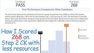 HOW I GOT 268 IN USMLE STEP 2 CK SECRETS and Exam day tips [upl. by Eilhsa]