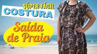 Como costurar Saída de Praia FÁCIL [upl. by Htedirem]