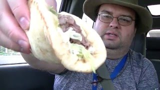 Arbys Turkey amp Roast Beef Gyros Food Review [upl. by Sirromad]