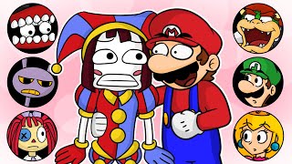 The Amazing Digital Circus Meets Super Mario [upl. by Tera798]