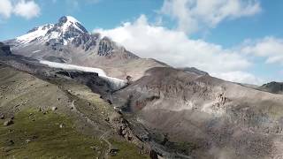 Climb to Mount Kazbek 5047m Georgia The best Video Ever 4K [upl. by Nosahc83]