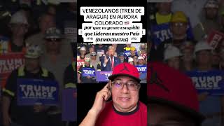 TRUMP HABLA SOBRE LOS VENEZOLANOS EN COLORADO [upl. by Ilegna]