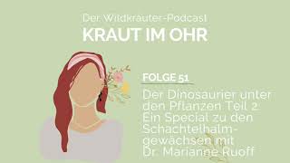 Folge 51 Schachtelhalme  Die Dinosaurier unter den PflanzenInterview mit Dr Marianne Ruoff Teil 1 [upl. by Nodroj]