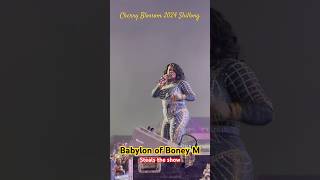 Babylon of BoneyM steals the show at Cherry Blossom Festival 2024 Shillong Indiaboneym festival [upl. by Rajiv]