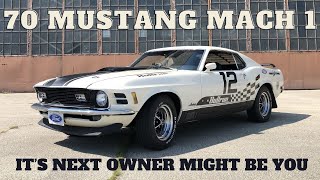 A Nice 1970 Mustang Mach 1 is looking for a good home [upl. by Lamahj]