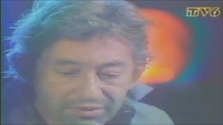 Serge Gainsbourg quotMy funny valentineZéro pointé vers linfiniquot TV show 1980s TV6 [upl. by Ehsom491]