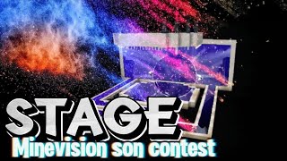 Stage design Minevision song contest [upl. by Pegma]