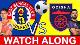 East Bengal vs Odisha FC Live eastbengal odishafc isl [upl. by Nitsyrc350]