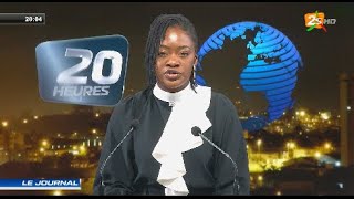 🔴LE JOURNAL 20H AVEC HADJARA CISSE  ACTUALITE ET POLITIQUE  MAR 5 NOV 2024 [upl. by Milas425]