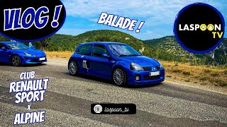 SORTIE avec un CLUB RENAULT SPORT amp ALPINE cétait INTENSE  🥵 [upl. by Kati]