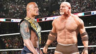 Goldberg vs Rock Match [upl. by Notsrik]