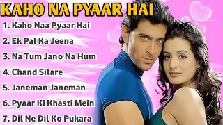 Kaho Naa Pyaar Hai Movie All Songs Hrithik Roshan amp Amisha Patelmusical worldMUSICAL WORLD [upl. by Aynat]