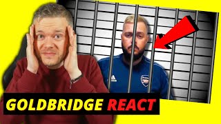 AFTV DT 3 Years Prison Sentence Mark Goldbridge Reaction [upl. by Teodorico]