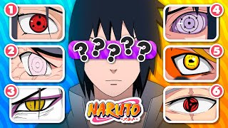 CAN YOU GUESS THE NARUTO CHARACTERS EYES 👁️🤔 [upl. by Yaker]