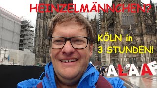 Auf der SUCHE nach den HEINZELMÄNNCHEN KÖLN in 3 STUNDEN [upl. by Aizirtap]