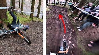 UK DOWNHILL RACE CARNAGE [upl. by Frederigo]