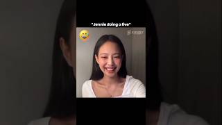 Jennies chaotic live 😭 blackpink blink jennie [upl. by Mascia]