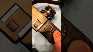 Leica M240 vs Leica T shutter sound comparison [upl. by Niawat]