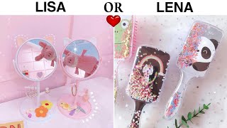 LISA OR LENA 💖💖  GIRLY THINGS [upl. by Oab129]