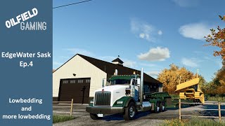 Farming Simulator 22  EdgeWater Sask  Land Clearing and Excavation EP4 [upl. by Vitalis]