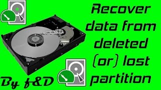 How to recover data from deleted or lost partition by using TESTDISK 2016 [upl. by Pembroke721]