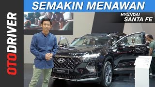 Hyundai All New Santa Fe 2018  OtoDriver  Supported by GIIAS 2018 [upl. by Karalynn]