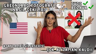 Green Card Fotoğrafı Nasıl Çekilir I Evde Kolayca Çekin I faydalibilgilerserisi [upl. by Ayatan]