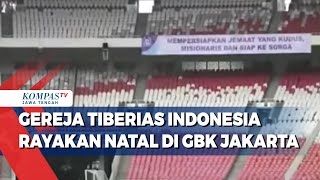 Gereja Tiberias Indonesia Rayakan Natal di GBK Jakarta [upl. by Brockwell]