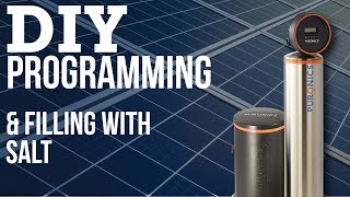 DIY Programming and Filling your Puronics Water Softener system [upl. by Lorilee366]