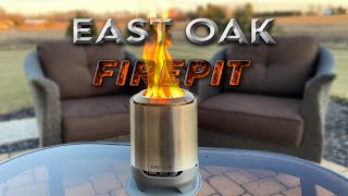 Introducing 7quot Tabletop Smokeless Fire Pit from East Oak  Unboxing Assembly Test amp Review [upl. by Sola]