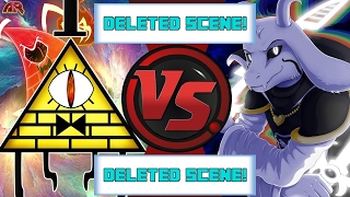 Bill Cipher vs Asriel Dreemurr Cartoon Fight Club Deleted Scene  Bill amp Asriel Full Conversation [upl. by Anehsuc]