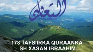 178 Yaasiin 28  54 Tafsiirka quraanka sh xasan ibraahim ciise [upl. by Dviad]