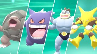 HOW TO Evolve Haunter Kadabra Machoke amp Graveler in Pokemon Brilliant Diamond and Shining Pearl [upl. by Farrica]