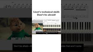 Liszts technical skill Dont be afraid [upl. by Daughtry141]