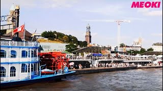 Line 62 With the harbor ferry to HamburgFinkenwerder [upl. by Amato]