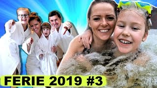 KĄPIEL ZIMĄ NA DWORZE 😱 AQUAPARK WARMIA PARK  FERIE 2019 3 [upl. by Namrehs]