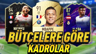 BÜTÇENİZE GÖRE FUT KADROLARI 50K amp 500K amp 750KFIFA 22 ULTIMATE TEAM [upl. by Godden]