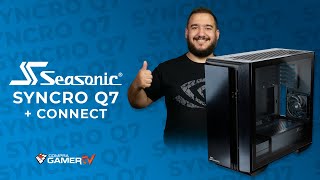 Seasonic Syncro Q7  Connect 850W 80p Platinum l Review Español l CompraGamerTV [upl. by Worthy264]