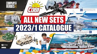 New sets from 20231 COBI catalogue  Tanks planes battleships cars cobi [upl. by Farron418]